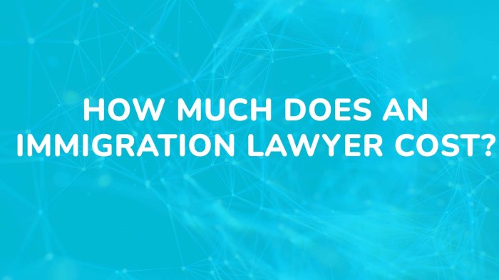 How much does immigration lawyer cost for citizenship